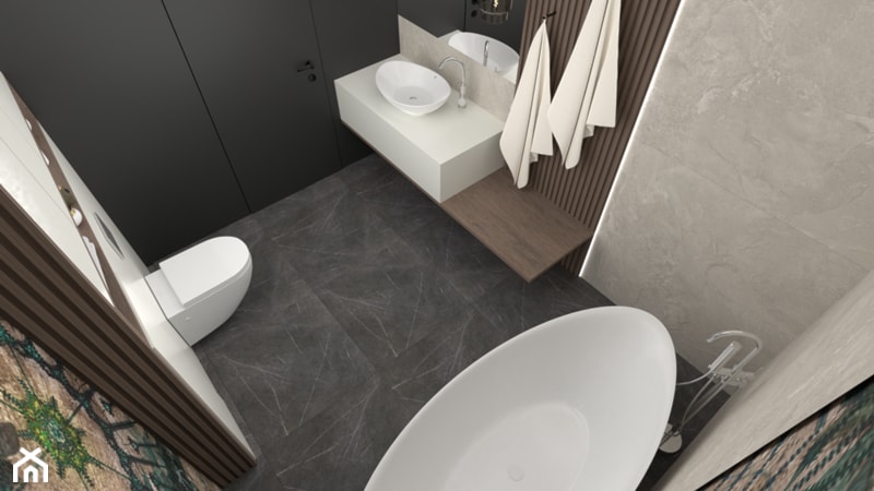 łazienka - Łazienka, styl minimalistyczny - zdjęcie od vera_wnetrza