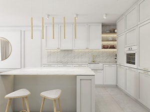 Mieszkanie Chorzów | 68 m2 | 2020 - Kuchnia, styl tradycyjny - zdjęcie od CUSTOM PLUS Pracownia projektowa
