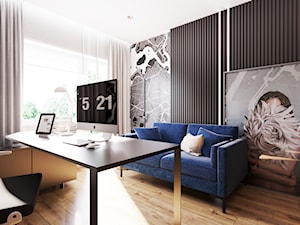 Dom Skarżysko- kamienna | 45 m2 | 2022 - Biuro - zdjęcie od CUSTOM PLUS Pracownia projektowa