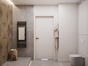 Mała łazienka Gliwice | 6m2 | 2022 - Łazienka - zdjęcie od CUSTOM PLUS Pracownia projektowa