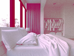 MIESZKANIE KAZIMIERZ - Sypialnia, styl minimalistyczny - zdjęcie od STWÓRCY - ARCHITEKCI WNĘTRZ