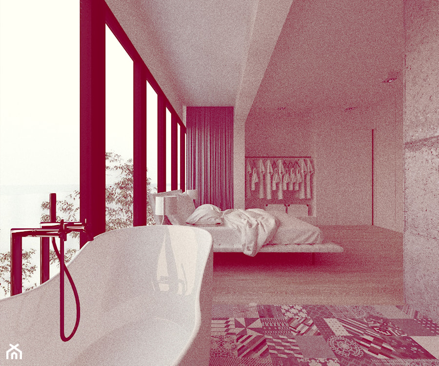 MIESZKANIE KAZIMIERZ - Sypialnia, styl minimalistyczny - zdjęcie od STWÓRCY - ARCHITEKCI WNĘTRZ