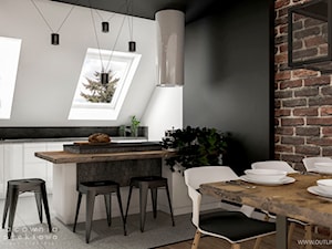 Mieszkanie w stylu industrialnym 2 - Kuchnia, styl industrialny - zdjęcie od Pracownia Projektowa Wojciech Zieliński