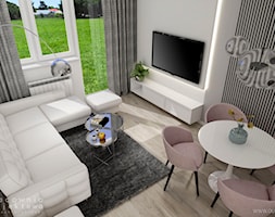 Małe mieszkanie w bloku - Łazienka, styl nowoczesny - zdjęcie od Pracownia Projektowa Wojciech Zieliński - Homebook