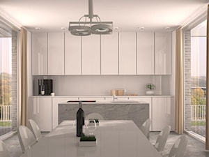 Wnetrza domu jednorodzinnego - Kuchnia, styl nowoczesny - zdjęcie od architekturastudio wnętrza