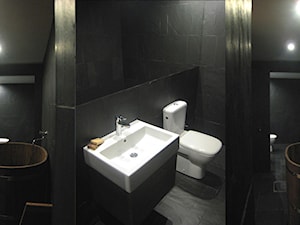 Sauna + łazienka - Łazienka, styl nowoczesny - zdjęcie od architekturastudio wnętrza