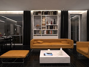 Wnętrza domu III - Salon, styl nowoczesny - zdjęcie od architekturastudio wnętrza