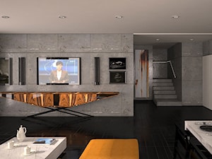 Wnętrza domu III - Salon, styl nowoczesny - zdjęcie od architekturastudio wnętrza