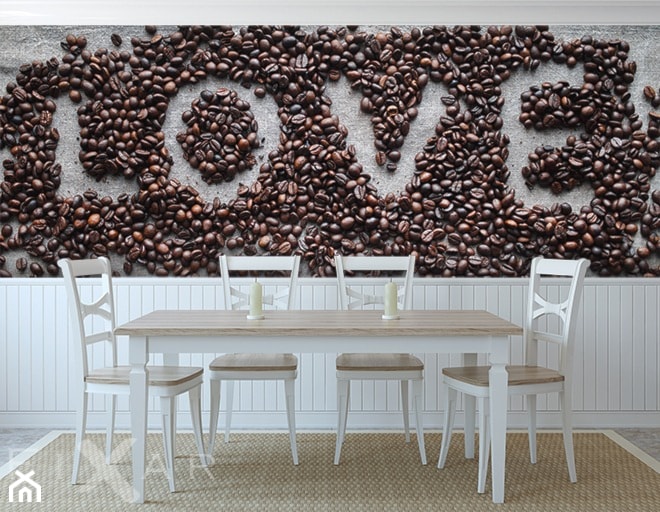 Kawowe love - fototapeta pachnąca arabika - zdjęcie od Fixar PL - Homebook