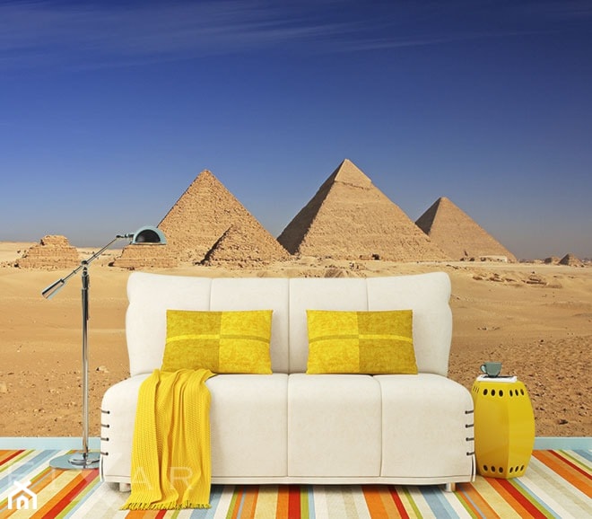 Śpiąc pośród egipskich piramid - zdjęcie od Fixar PL - Homebook