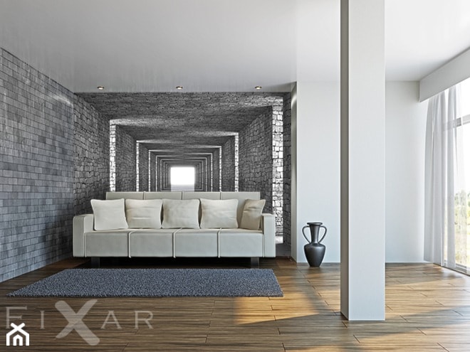 Głębia kamiennego korytarza - zdjęcie od Fixar PL - Homebook