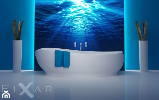 Promienie pod wodą - zdjęcie od Fixar PL - Homebook