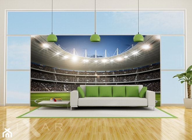 Neony zwycięstwa - stadion - zdjęcie od Fixar PL - Homebook