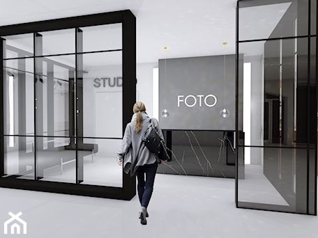 Aranżacje wnętrz - Wnętrza publiczne: Studio Fotograficzne - Patrycja Piotrowska Architektura Wnętrz. Przeglądaj, dodawaj i zapisuj najlepsze zdjęcia, pomysły i inspiracje designerskie. W bazie mamy już prawie milion fotografii!