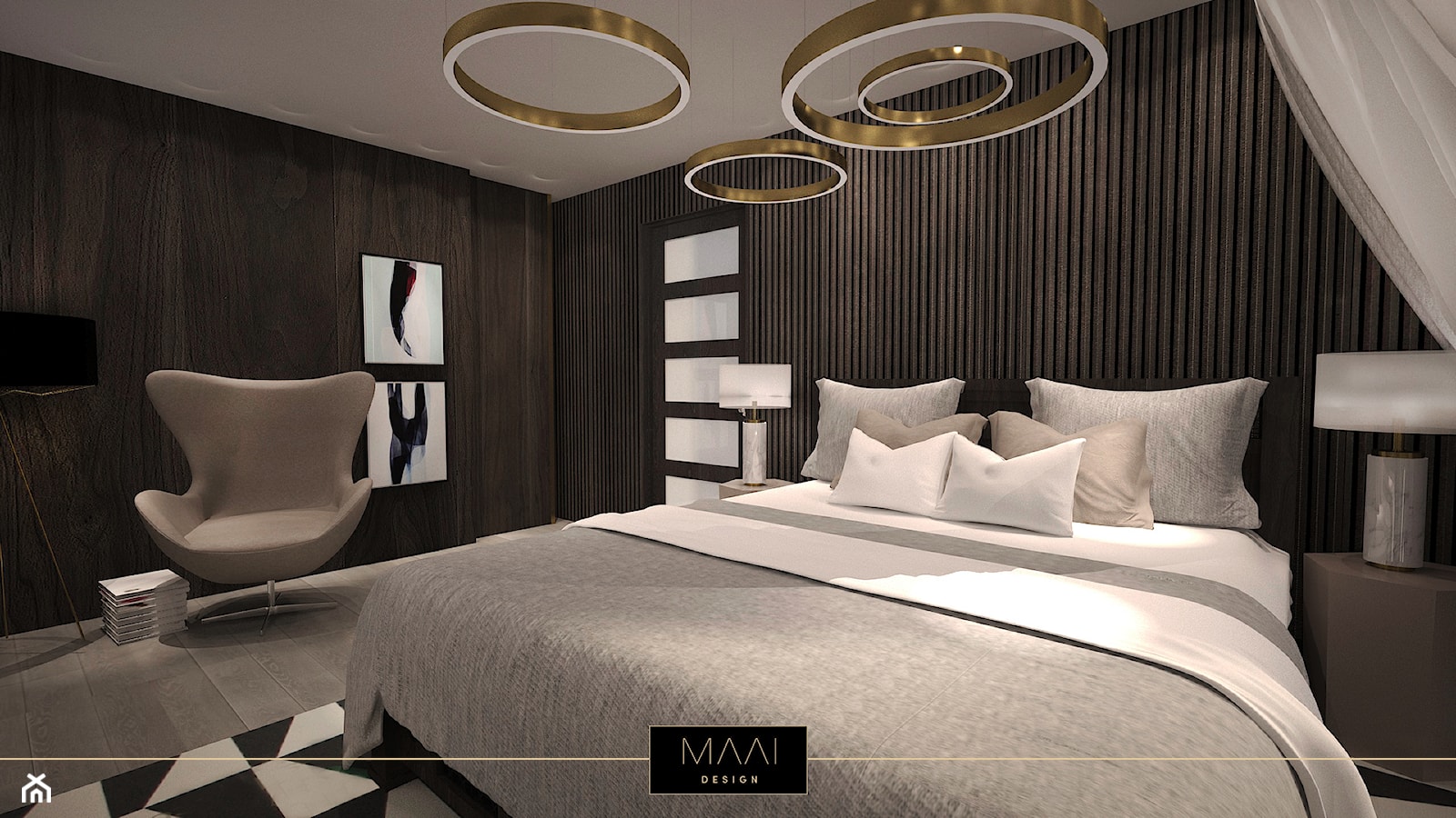 Pokój gościnny - zdjęcie od MAAI Design - Homebook
