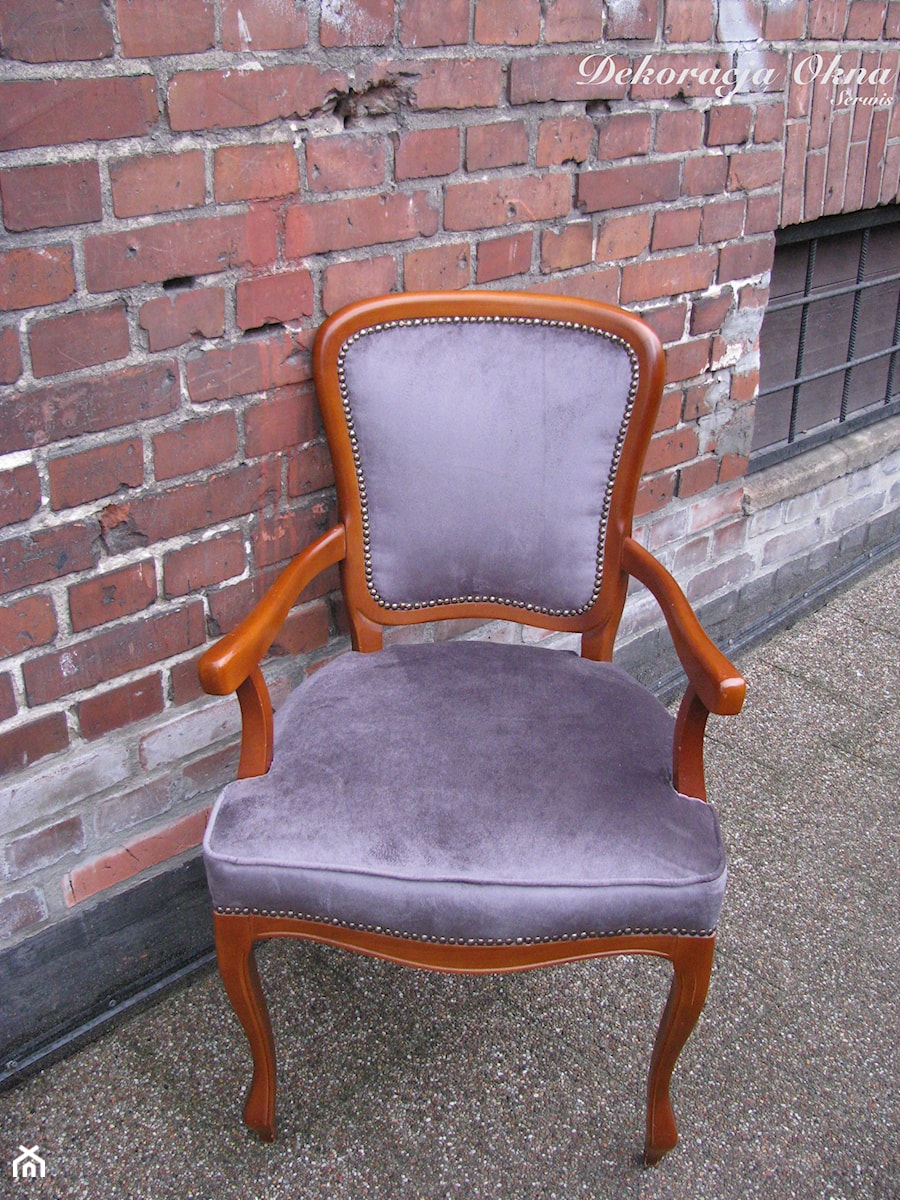 Krzesło tapicerowane - zdjęcie od Dekoracja Okna Serwis