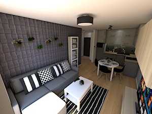 Mieszkanie na wynajem - Salon, styl nowoczesny - zdjęcie od P.S.-projekt