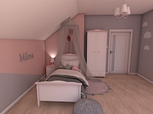 Pokój Milenki - Pokój dziecka, styl nowoczesny - zdjęcie od P.S.-projekt