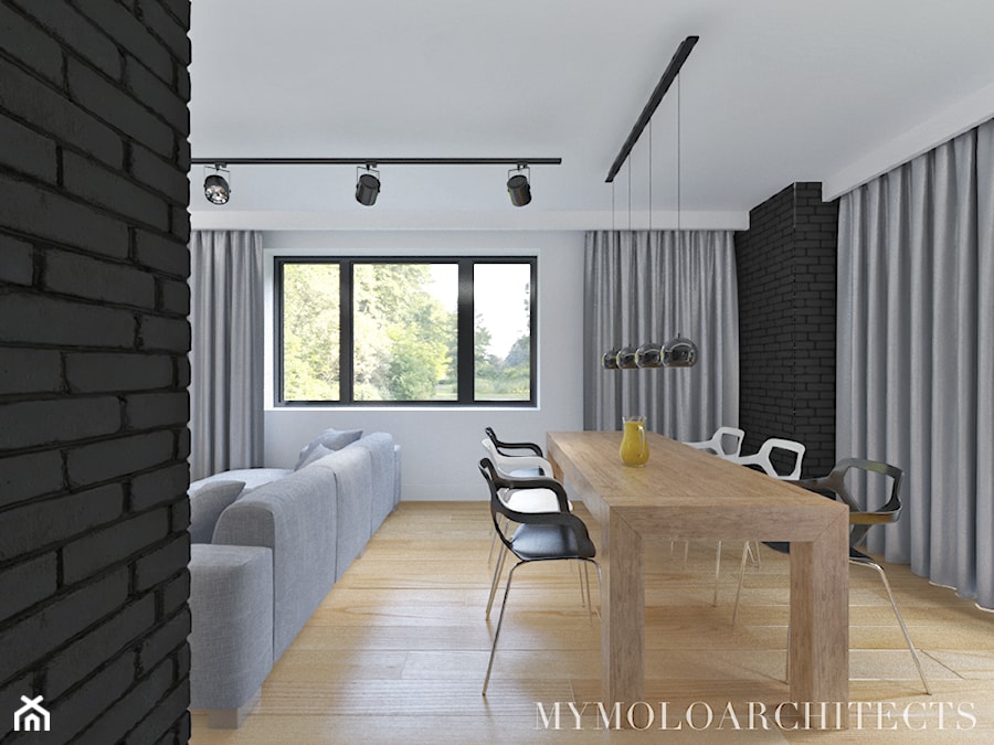 AM HOUSE - Jadalnia, styl minimalistyczny - zdjęcie od Mymolo Patrycja Dąbek