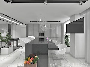 mh flat - Kuchnia, styl nowoczesny - zdjęcie od Mymolo Patrycja Dąbek