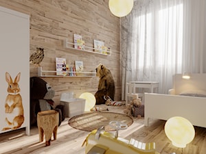 mieszkamy nowocześnie i wygodnie - Średni biały pokój dziecka dla dziecka dla chłopca dla dziewczynki, styl skandynawski - zdjęcie od UrbanForm