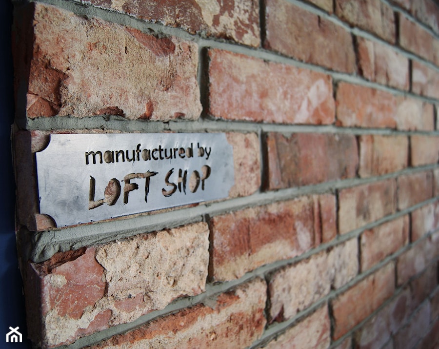 Płytki z ORYGINALNEJ XIXw cegły. - zdjęcie od Loft Shop Manufacture