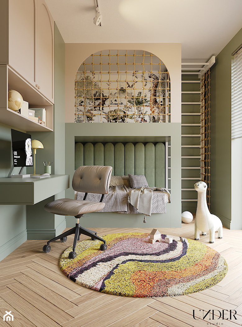 Kolorowy dom - Pokój dziecka, styl nowoczesny - zdjęcie od UNDER STUDIO - Homebook