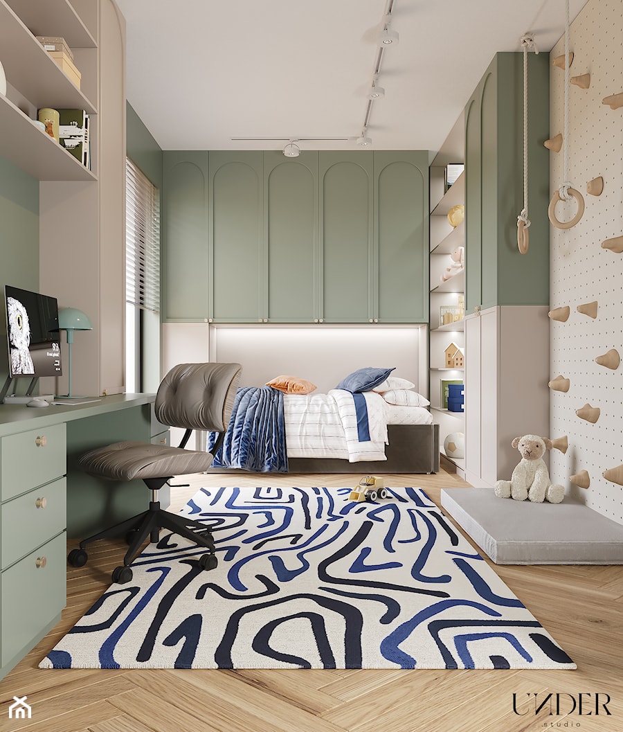 Kolorowy dom - Pokój dziecka, styl nowoczesny - zdjęcie od UNDER STUDIO