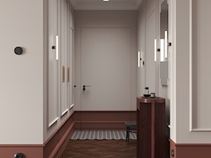 Eleganckie mieszkanie - Hol / przedpokój, styl tradycyjny - zdjęcie od UNDER STUDIO