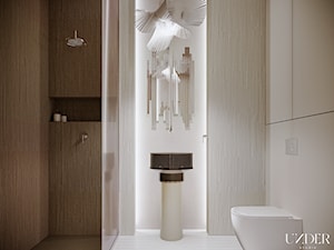 Luksusowa rezydencja w Wawrze - Łazienka, styl nowoczesny - zdjęcie od UNDER STUDIO