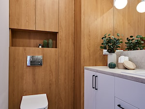 mieszkanie 42m2 - Łazienka, styl nowoczesny - zdjęcie od Martyna Midel projekty wnętrz