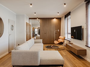 mieszkanie 72m2 - Salon, styl nowoczesny - zdjęcie od Martyna Midel projekty wnętrz