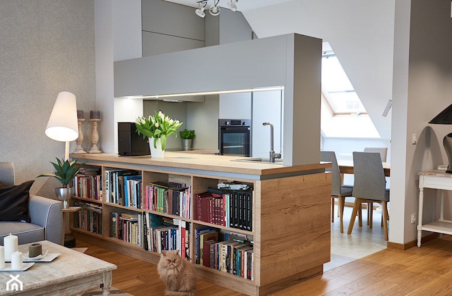 przytulne mieszkanie M3 - Kuchnia, styl nowoczesny - zdjęcie od Martyna Midel projekty wnętrz