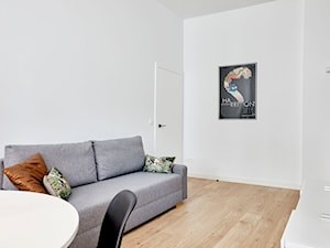 mieszkanie w kamienicy 45m2 - Salon, styl nowoczesny - zdjęcie od Martyna Midel projekty wnętrz
