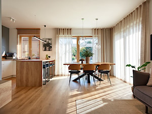 mieszkanie 97m2 - Jadalnia, styl nowoczesny - zdjęcie od Martyna Midel projekty wnętrz