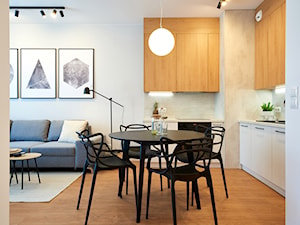 mieszkanie 42m2 - Kuchnia, styl nowoczesny - zdjęcie od Martyna Midel projekty wnętrz