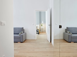 mieszkanie w kamienicy 45m2 - Hol / przedpokój, styl nowoczesny - zdjęcie od Martyna Midel projekty wnętrz
