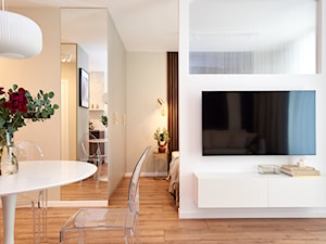 mieszkanie 36m2 - Salon, styl nowoczesny - zdjęcie od Martyna Midel projekty wnętrz