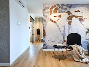 mieszkanie 97m2 - Biuro, styl nowoczesny - zdjęcie od Martyna Midel projekty wnętrz