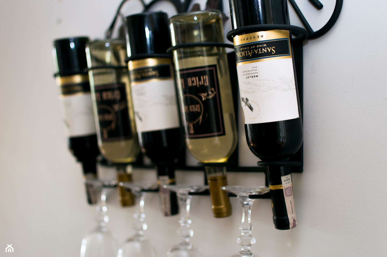 Wieszaki na wino - Salon, styl nowoczesny - zdjęcie od Erico Lusso - Homebook