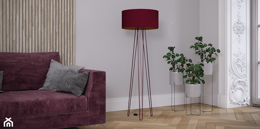 Lampa Diva Bordo - zdjęcie od Spółka Lampa i Półka