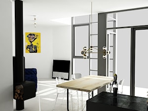 Salon, styl minimalistyczny - zdjęcie od URBANDESIGN