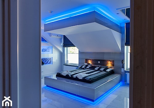 Sypialnia, styl nowoczesny - zdjęcie od Spacery Wirtualne