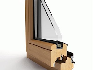 Okna drewniane - Nowoczesne domy, styl nowoczesny - zdjęcie od Witraż Sp. z o. o. Okna i Drzwi