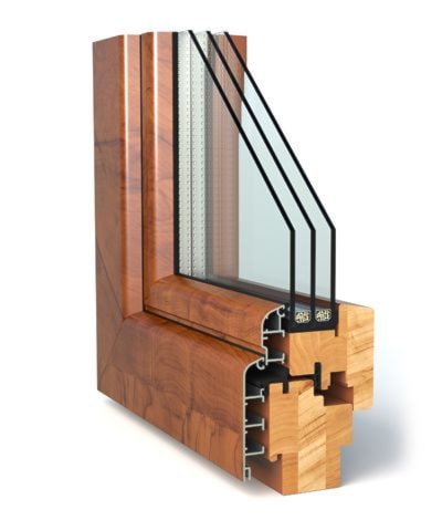 Okna drewniano-aluminiowe - Nowoczesne domy, styl nowoczesny - zdjęcie od Witraż Sp. z o. o. Okna i Drzwi - Homebook