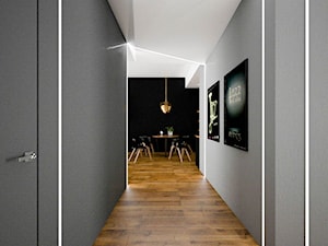 APARTAMENT SKY BLACK - Hol / przedpokój, styl nowoczesny - zdjęcie od KBW Architektura & Design