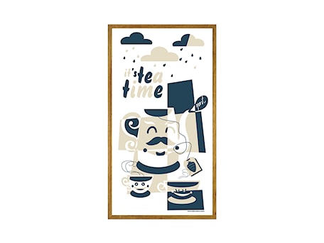 Aranżacje wnętrz - Kuchnia: Plakat Pest Tea Time beige - Fryderyk Danielczyk STORE. Przeglądaj, dodawaj i zapisuj najlepsze zdjęcia, pomysły i inspiracje designerskie. W bazie mamy już prawie milion fotografii!