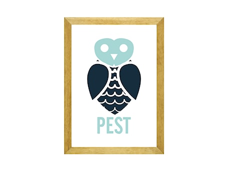 Aranżacje wnętrz - Pokój dziecka: Plakat Pest Owl - Fryderyk Danielczyk STORE. Przeglądaj, dodawaj i zapisuj najlepsze zdjęcia, pomysły i inspiracje designerskie. W bazie mamy już prawie milion fotografii!