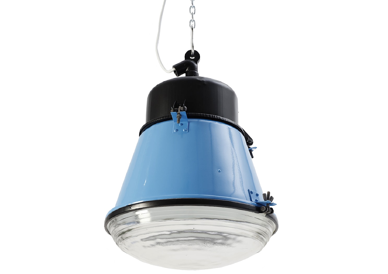 Lampa przemysłowa, ORP-125 PRL, Black/White/Blue. - zdjęcie od Fryderyk Danielczyk STORE - Homebook