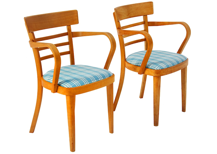 Holenderskie krzesła w stylu ART DECO, braci Verhouden z 1956r. - zdjęcie od Fryderyk Danielczyk STORE